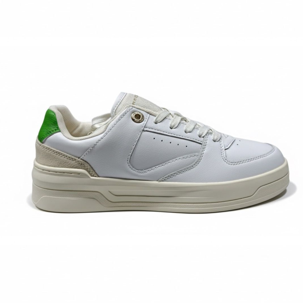 Tommy Hilfiger Leather White Sneakers