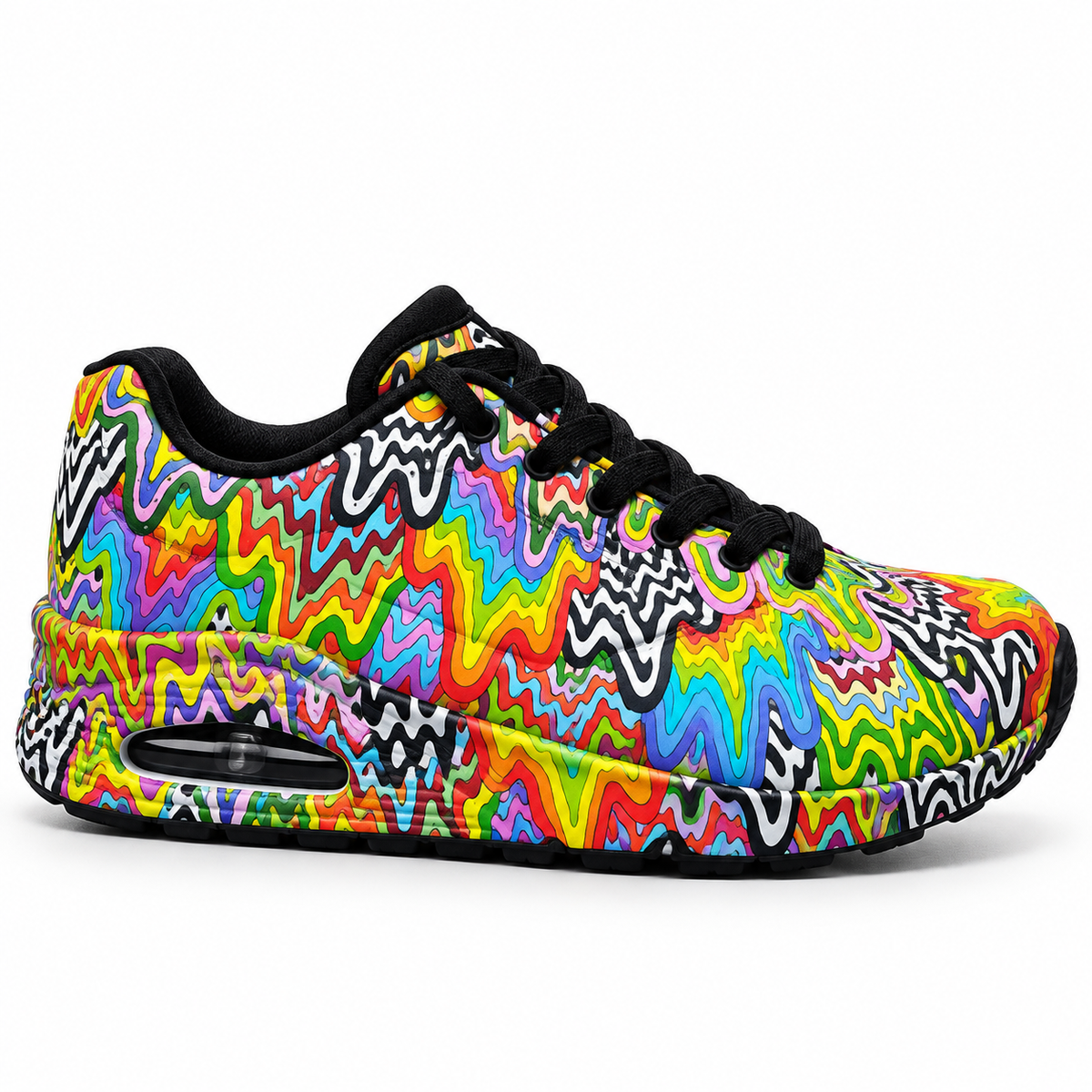 Jen Stark: Uno - Infinite Drip sneakers