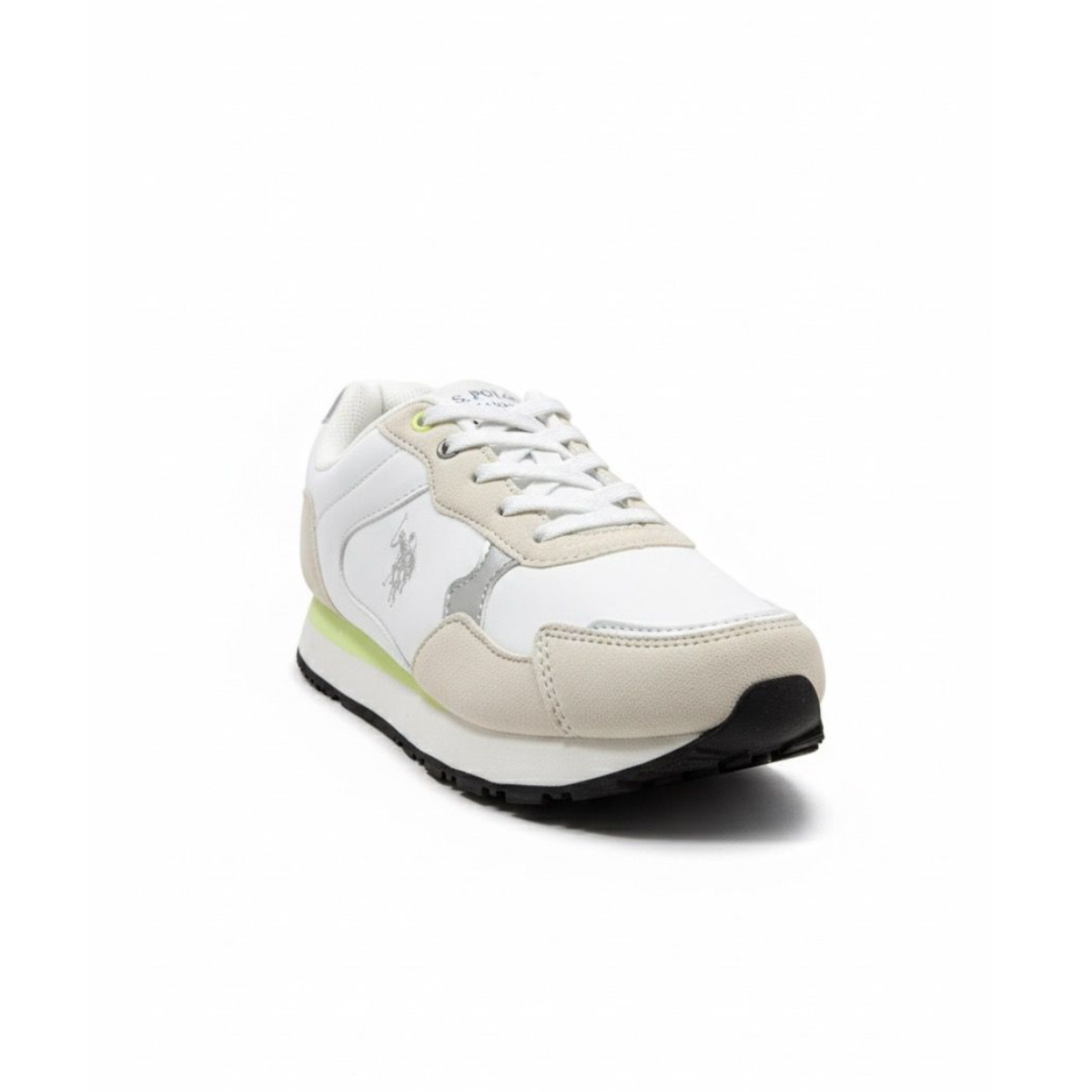US Polo Kids White Sneakers