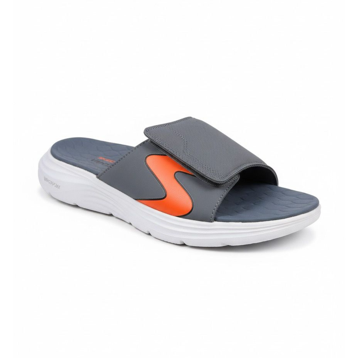 Skechers Sandel Side Lines 2 Slides Black/Orange