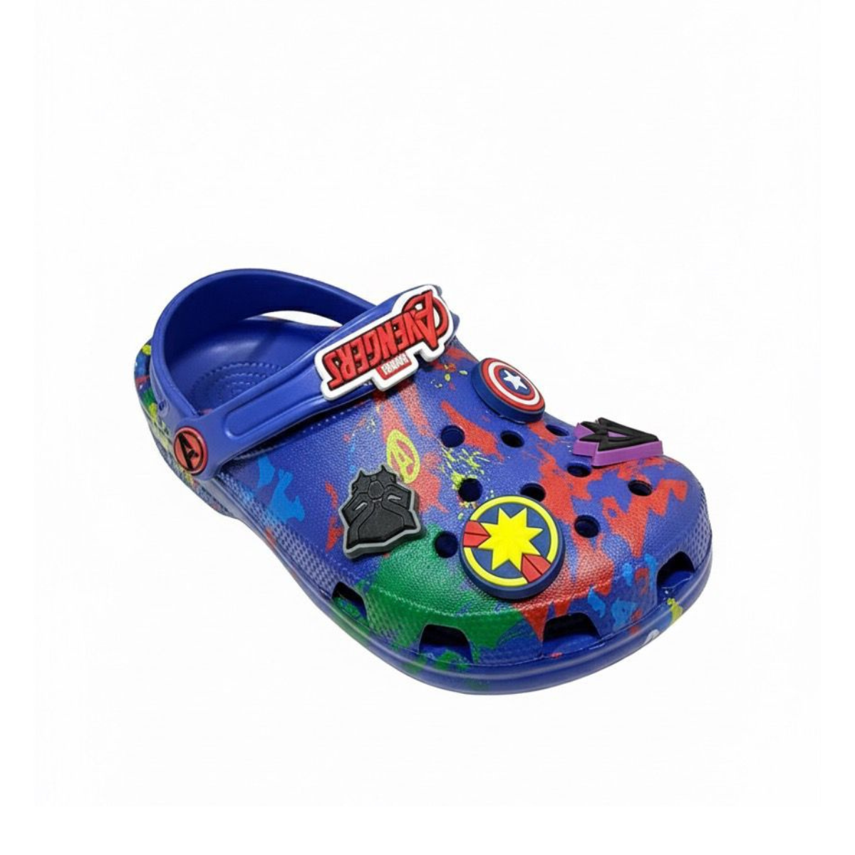 حذاء كروكس مارفل أفينجرز فان لاب للأطفال أزرق