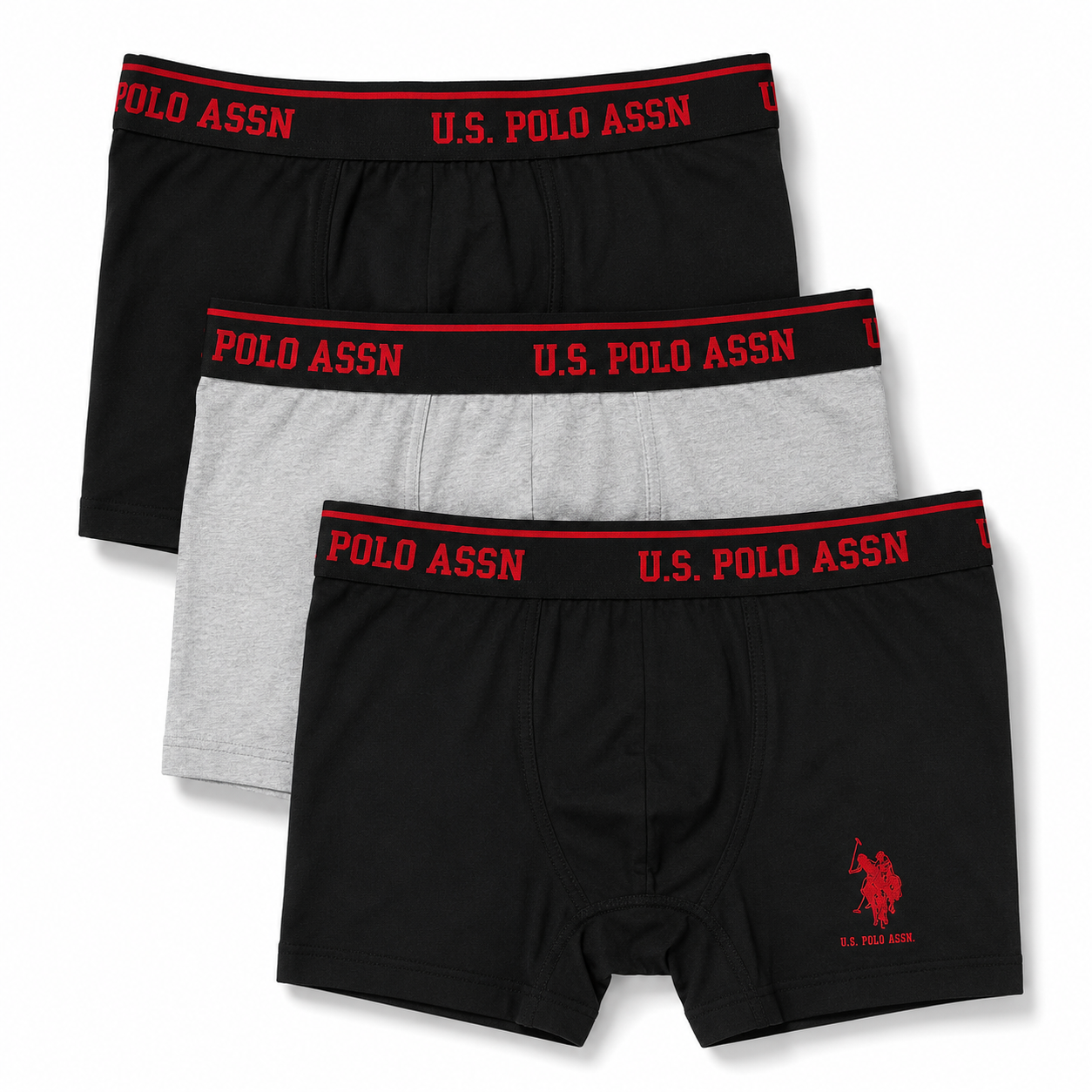 U.S. Polo Assn. 3-pack of boxer briefs