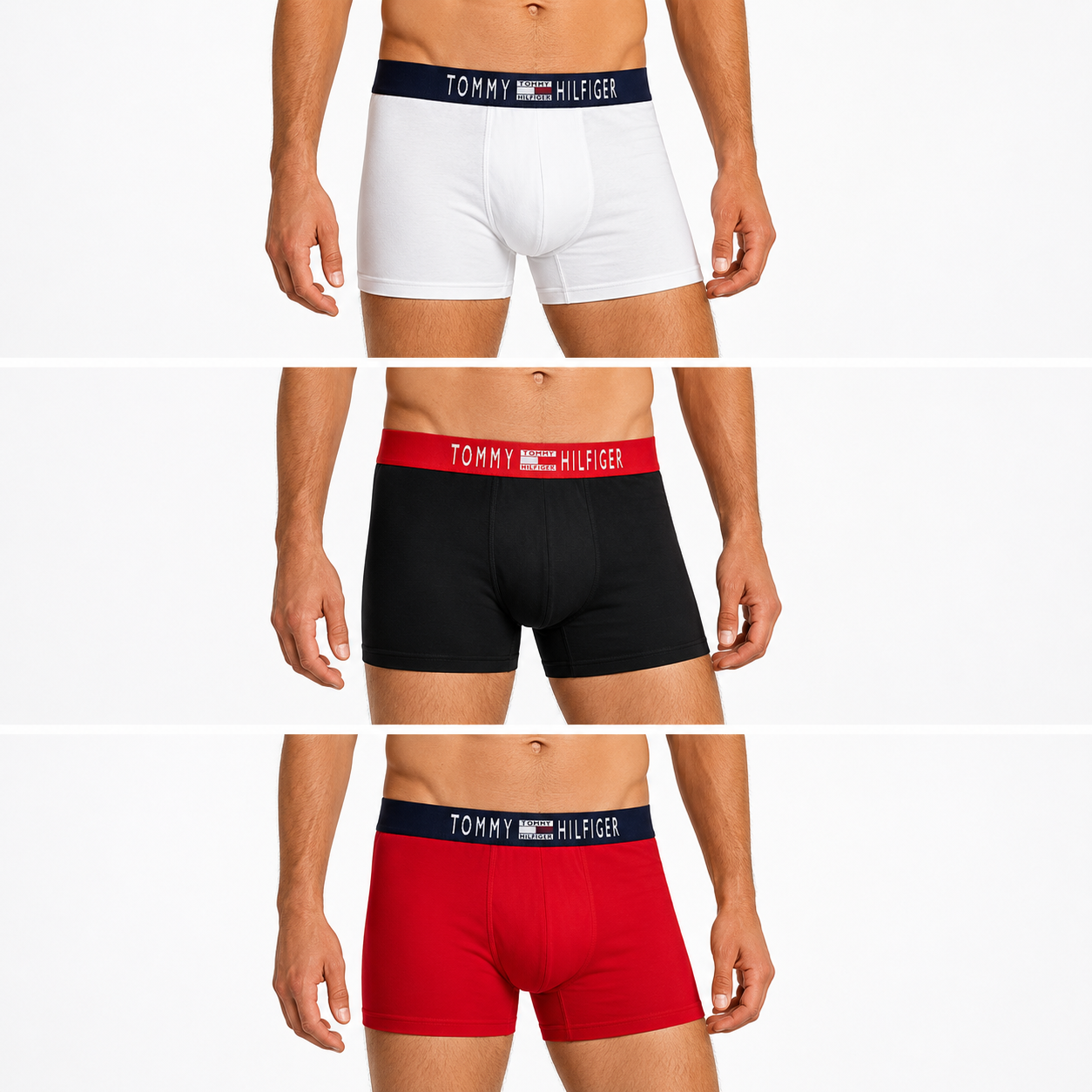 Tommy Hilfiger Essential Print Trunks 3 Pack