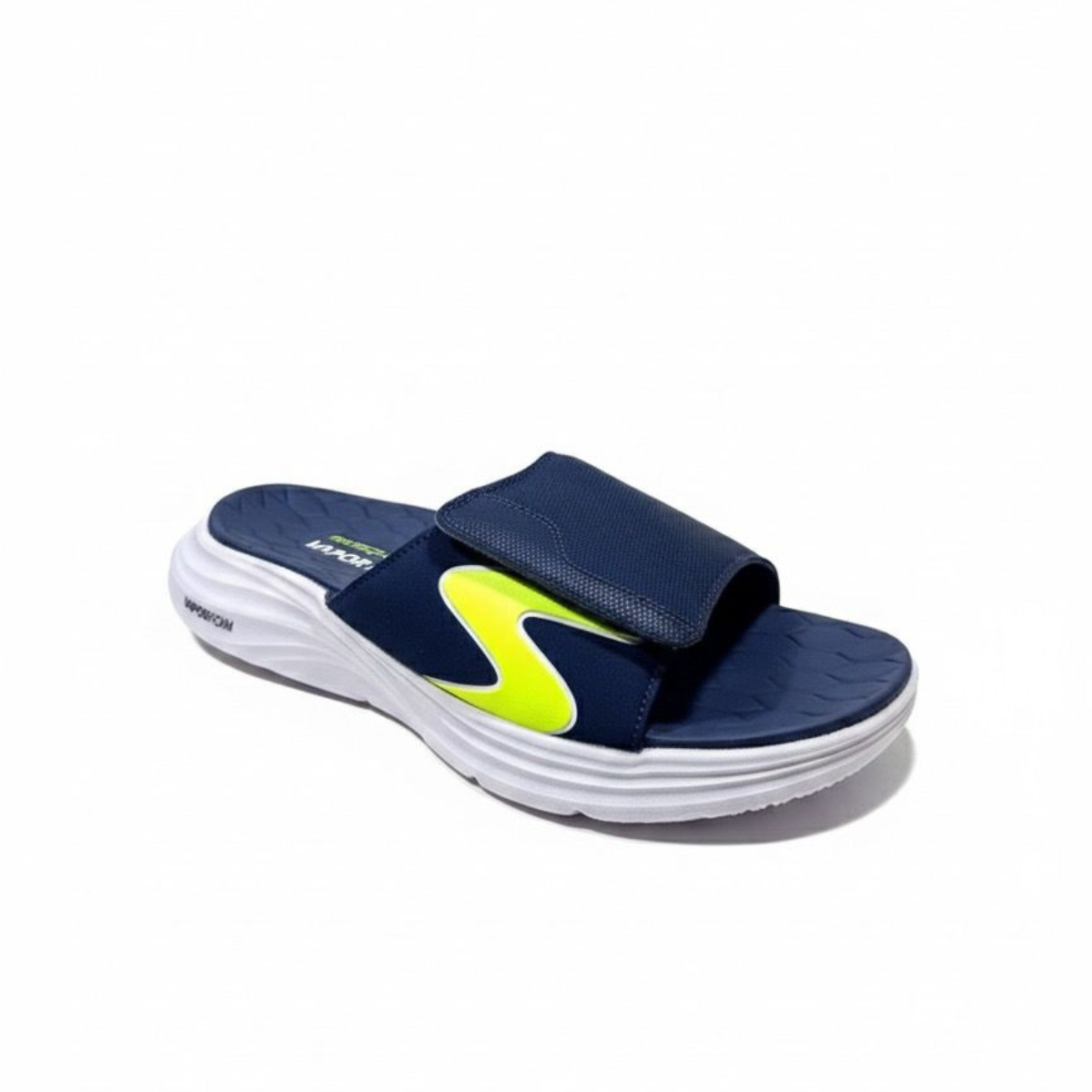 Skechers Sandel Side Lines 2 Slides Navy Blue