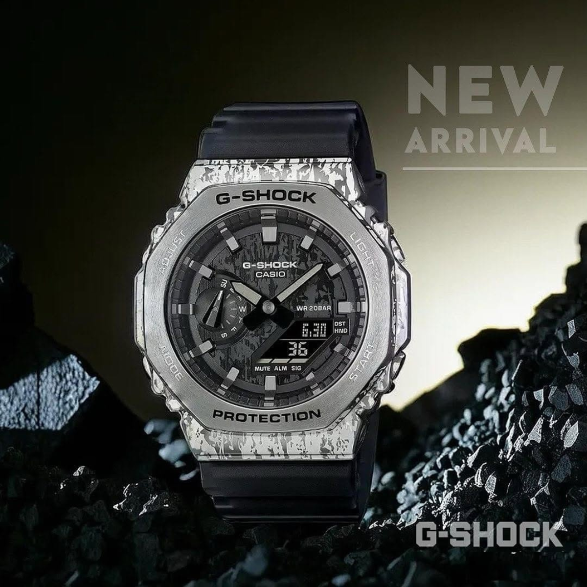 CASIO G-SHOCK watch is the GM-2100GC-1A