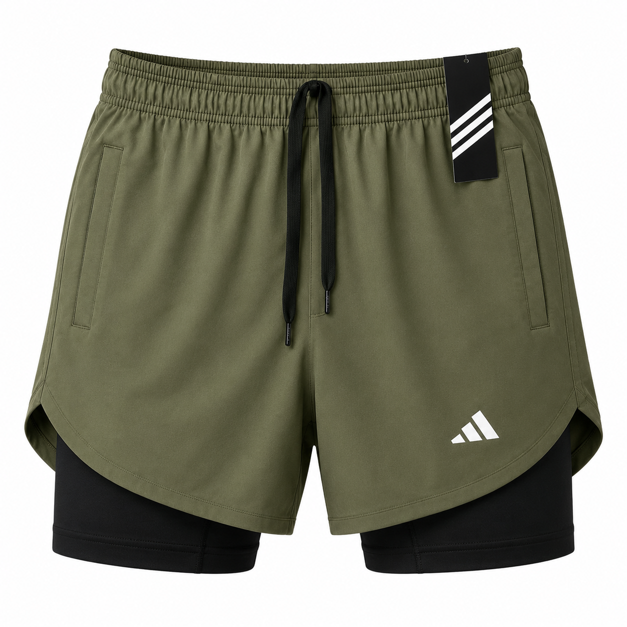 Adidas Men's 2-in-1 Training Shorts