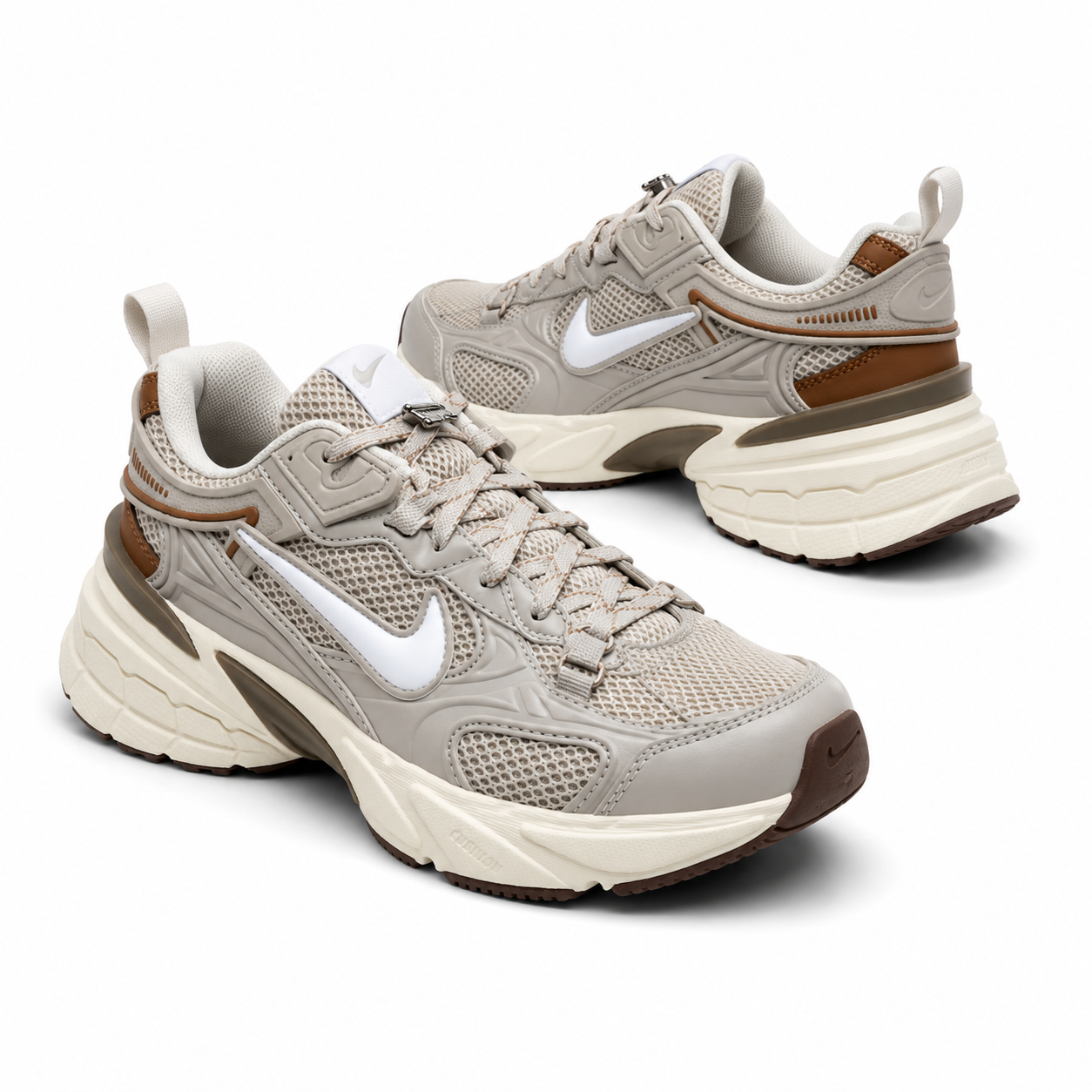 Nike V2K Run Brown Sneakers