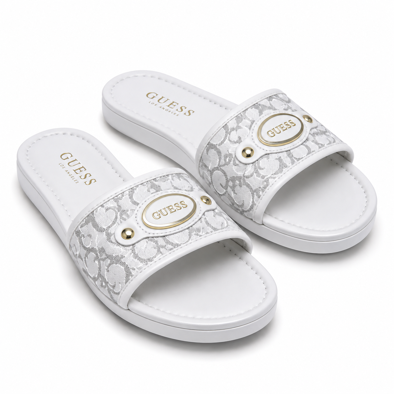 Guess Hammi logo slide sandals