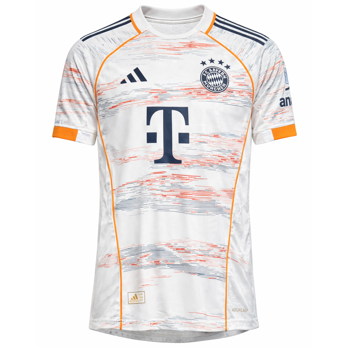 Adidas FC Bayern Munich Away Jersey For The 2025/26 Season