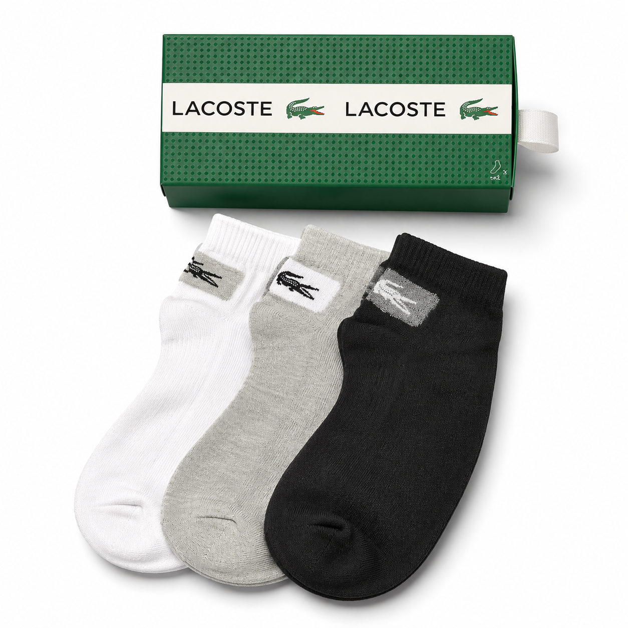 Lacoste Socks are a 6-Pack Set
