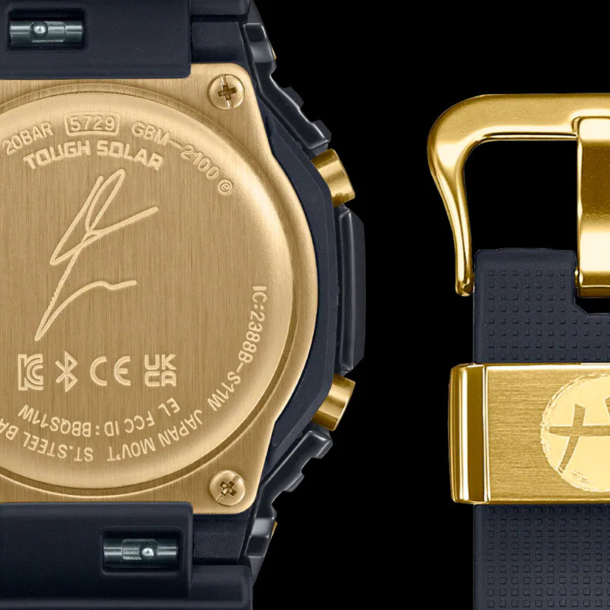 Casio G-Shock GBM-2100RH-1AJR Rui Hachimura signature model