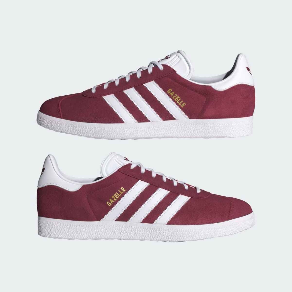 Adidas Gazelle Burgundy Red