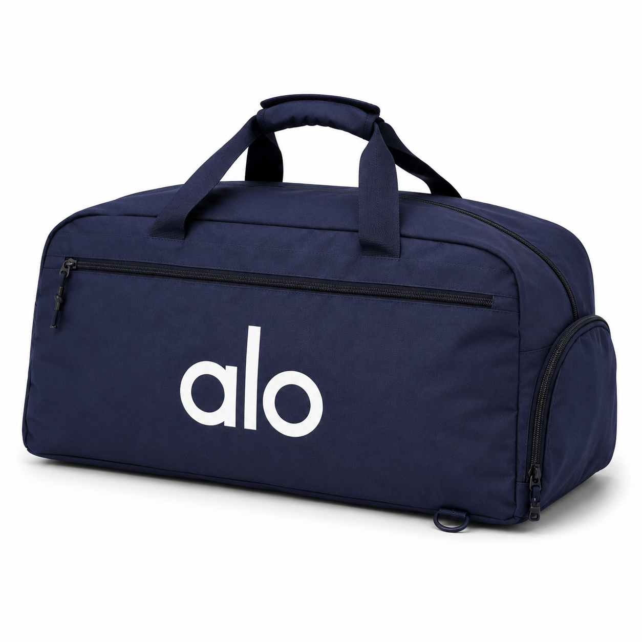 Alo Yoga black duffel bag
