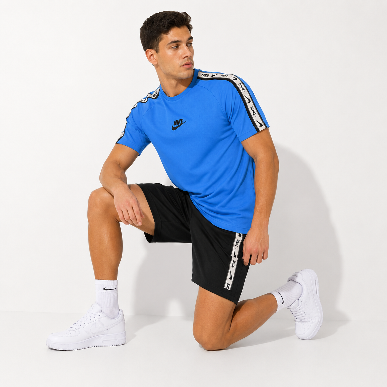 Men's Athletic Training Set - Sky Blue