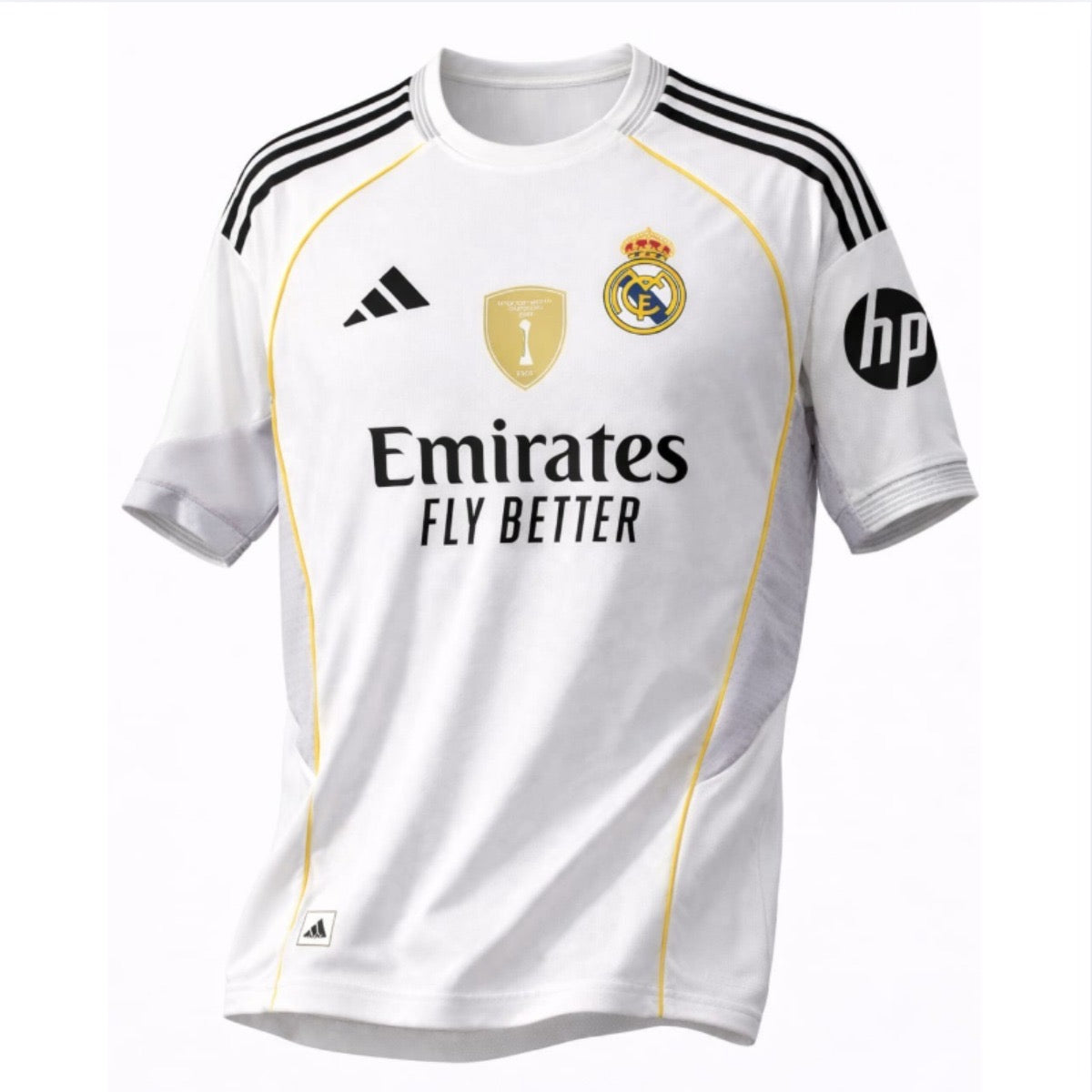 Real Madrid Home Jersey 2025/26 - Player Version