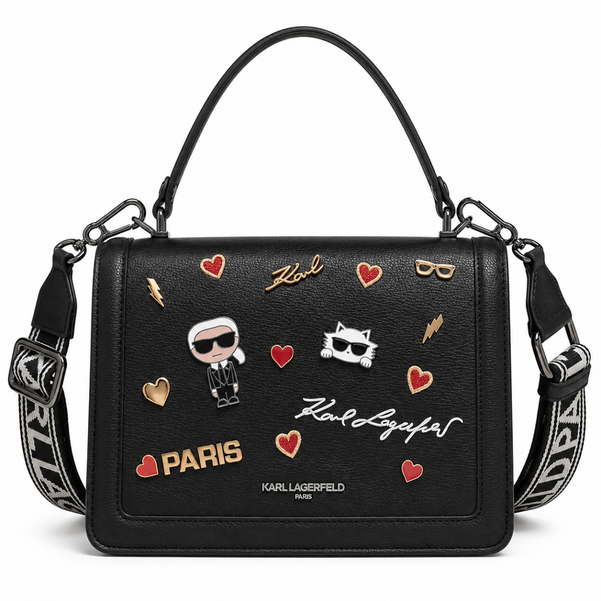 KARL LAGERFELD Paris Women's Simone Pin Crossbody