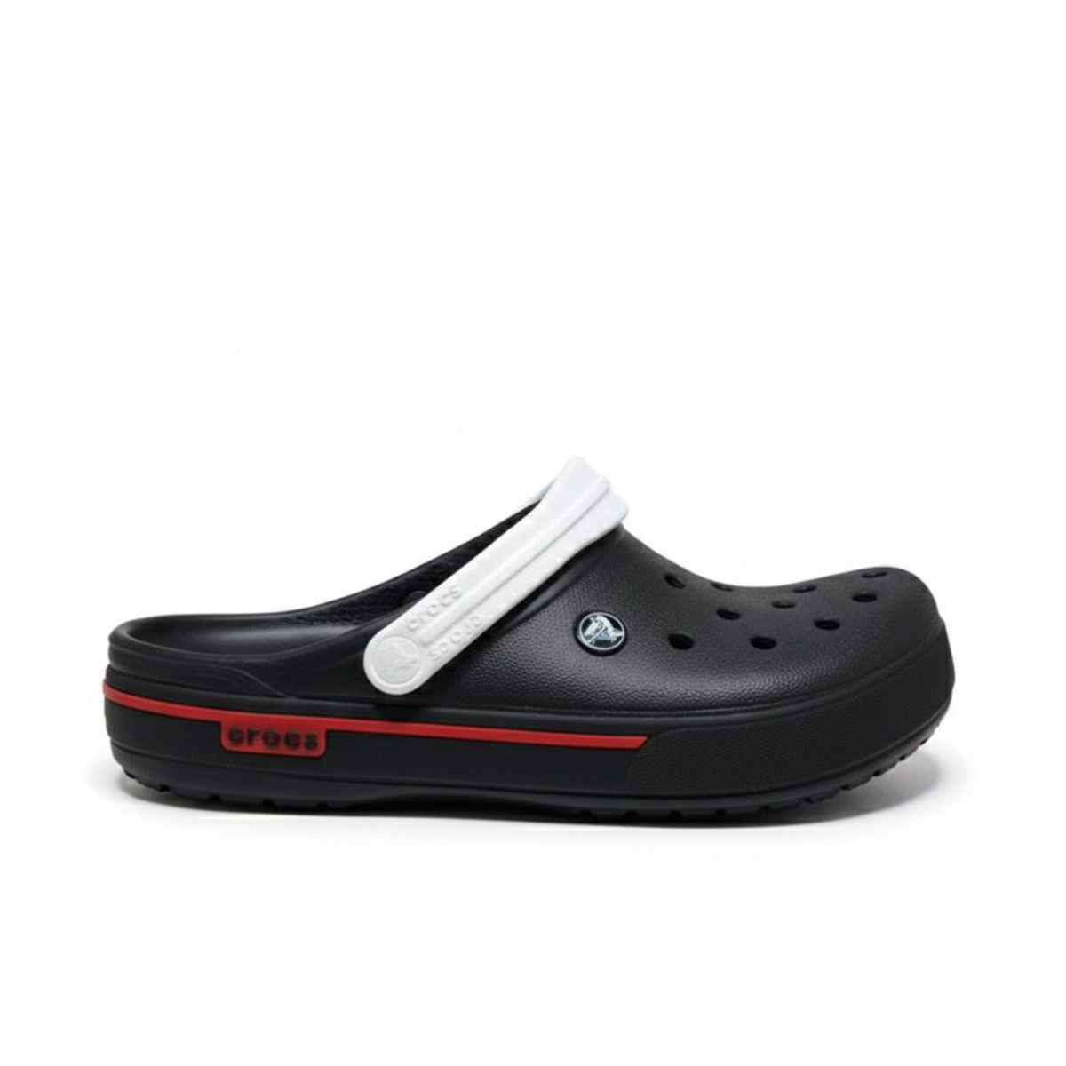 WhitCrocs Crocband || Blk Clog