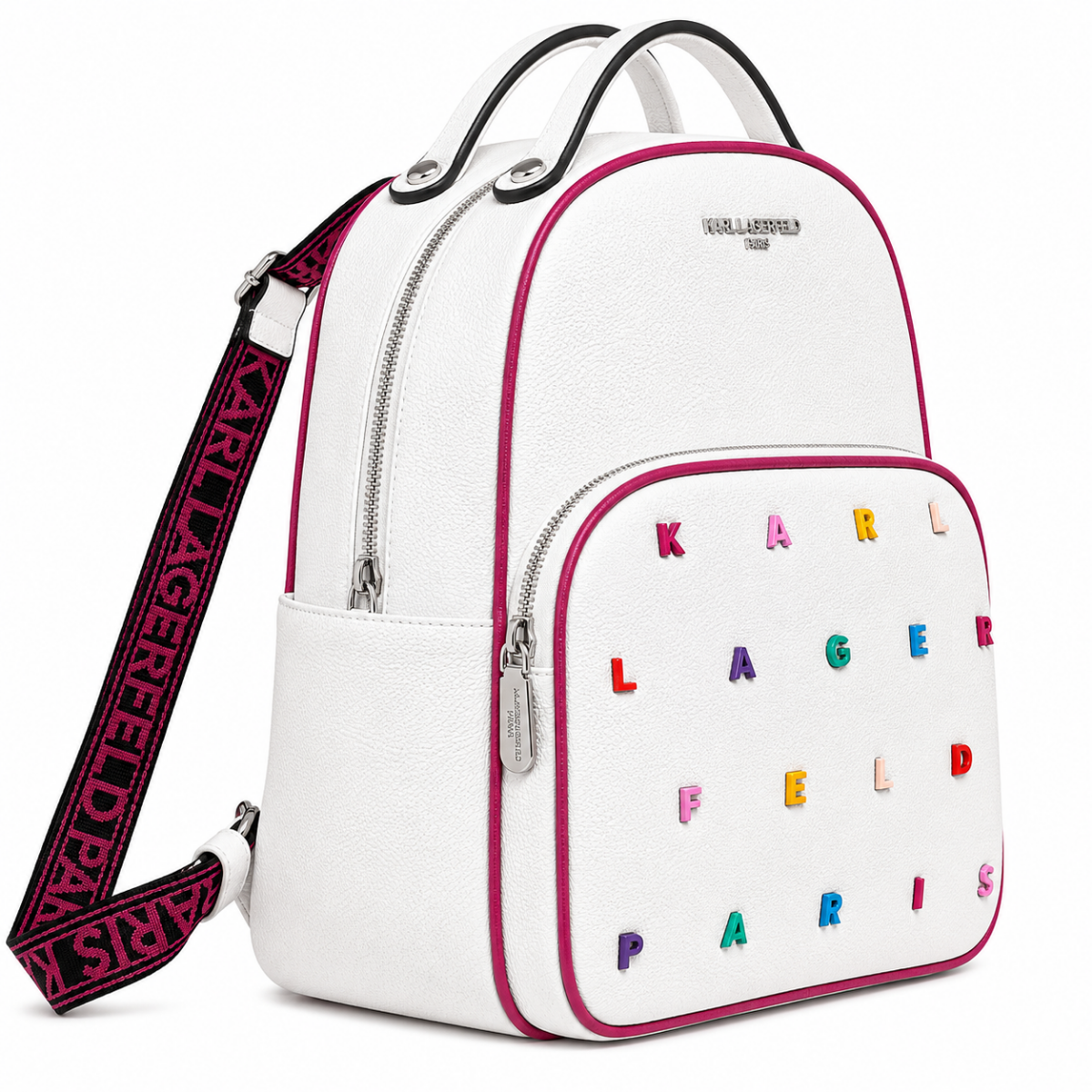 Karl Lagerfeld Paris Maybelle Backpack - white/cactus