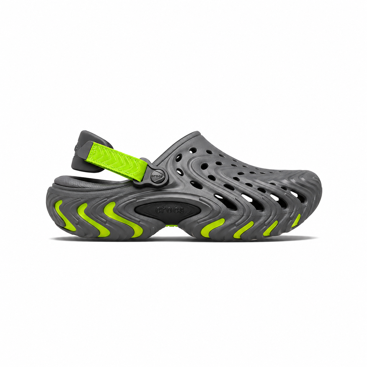 Crocs Echo II Chrome Clog Gray