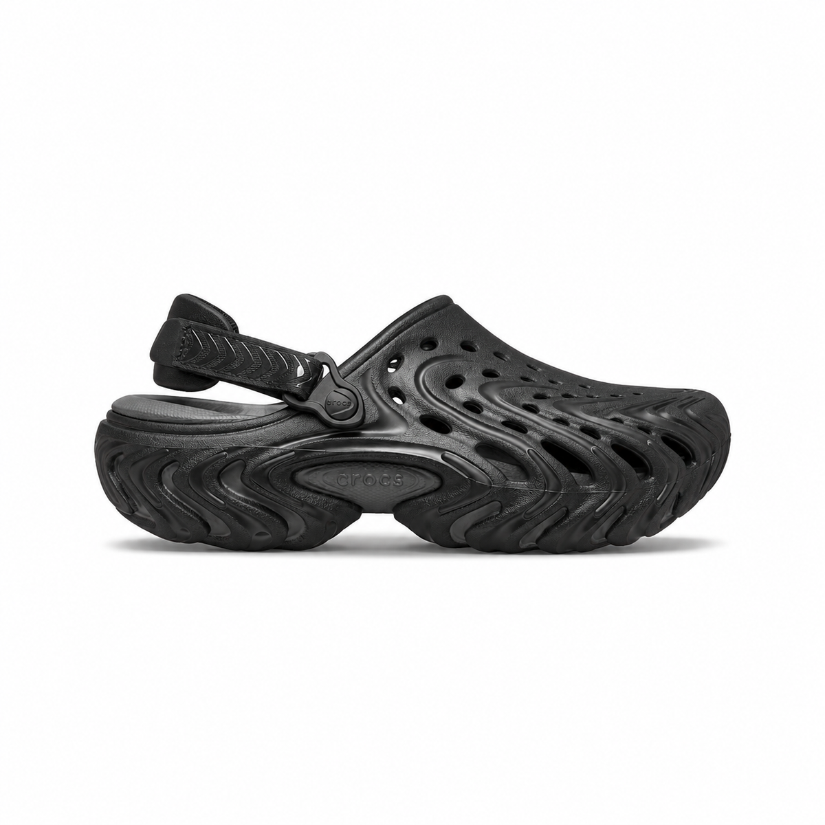Crocs Echo II Chrome Clog Black