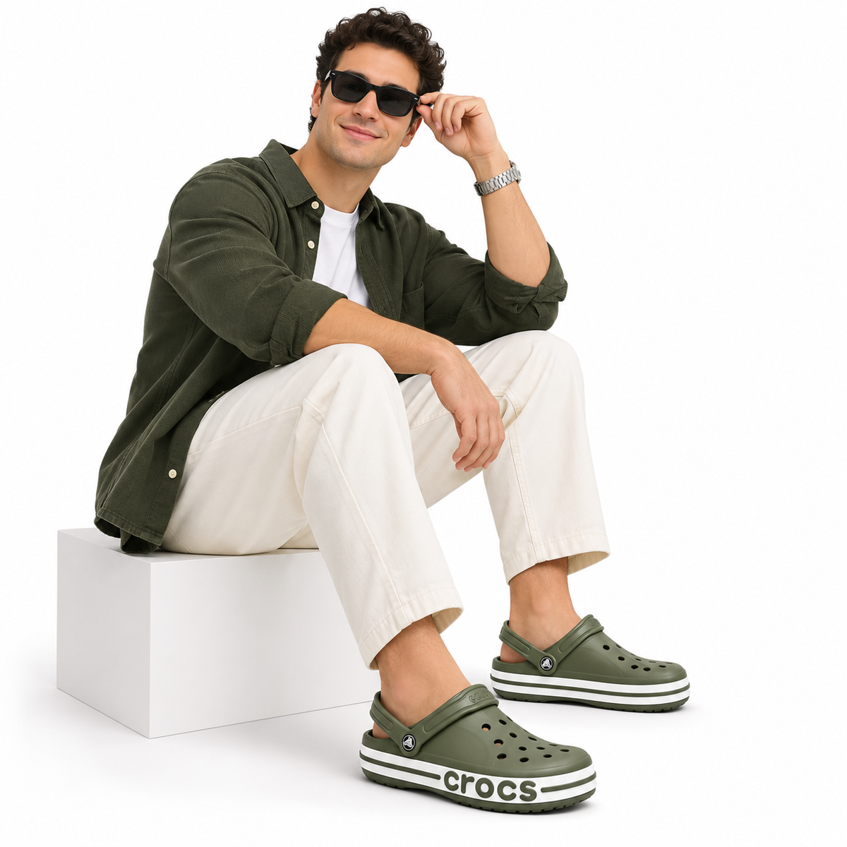 Crocs Bayaband Clog - Green
