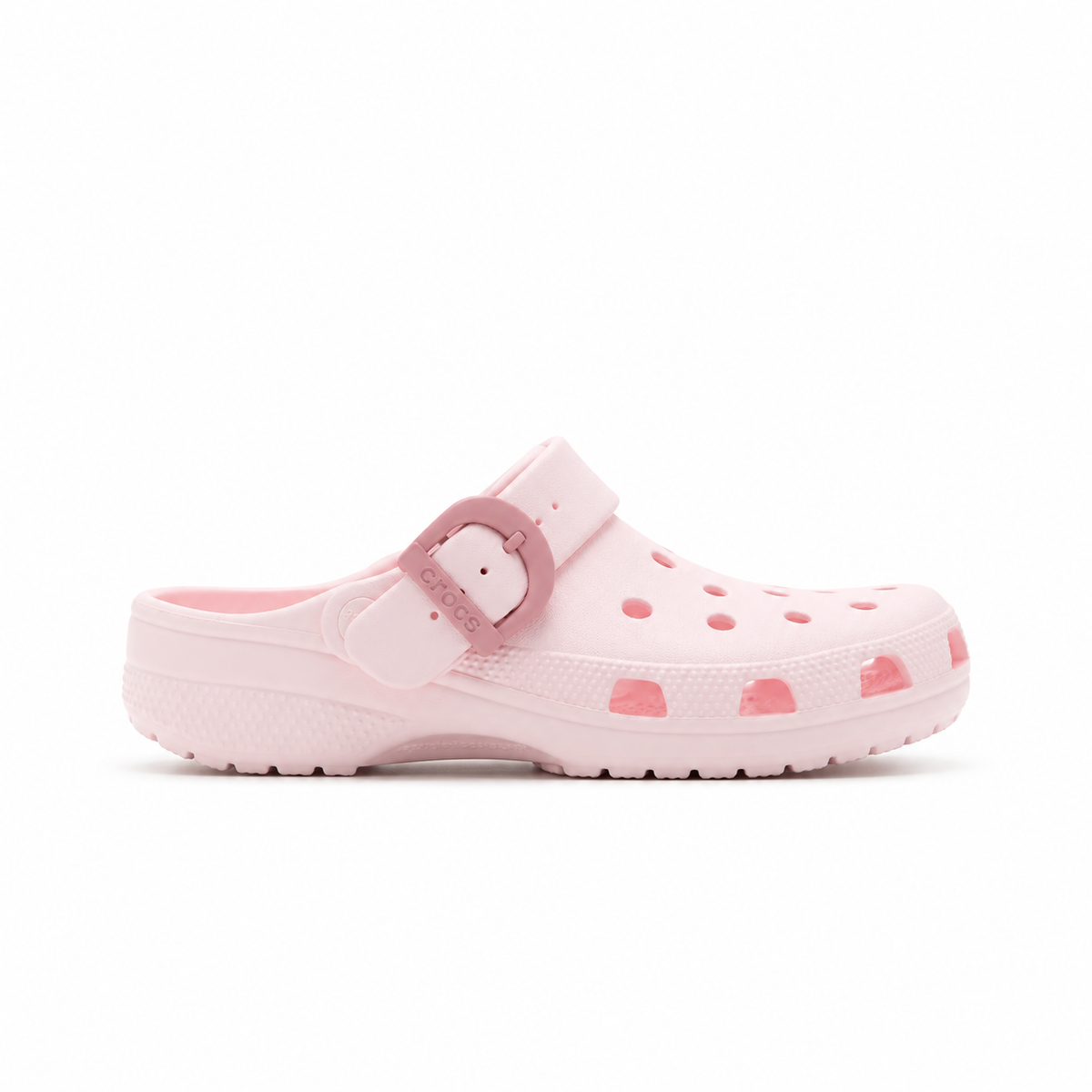 Crocs Classic Enamel Buckle Clog-Pink