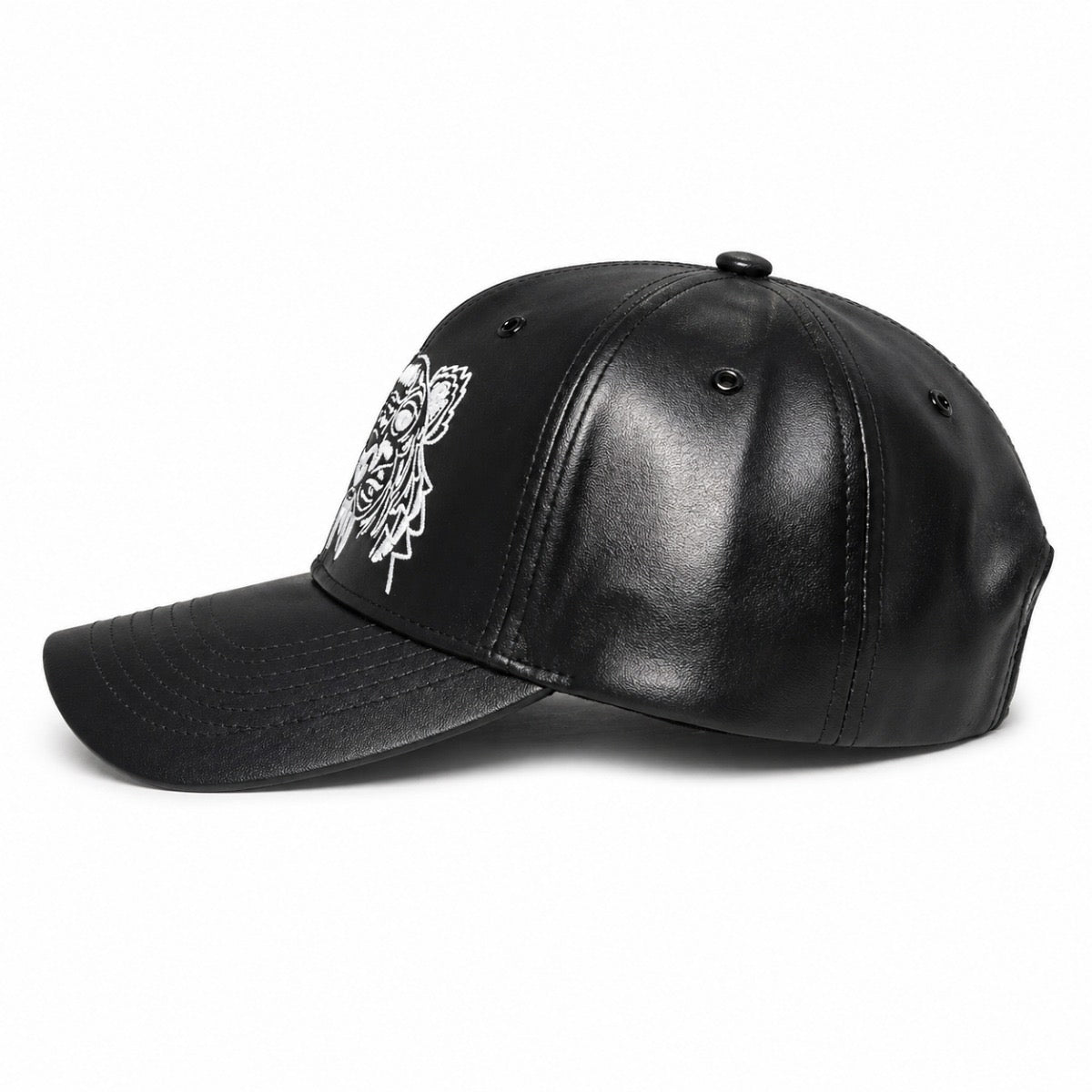 Kenzo Tiger Leather Baseball Cap