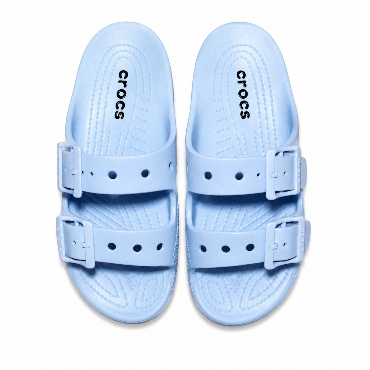Crocs Women's Saturday Sandal in Baby Blue Calcite