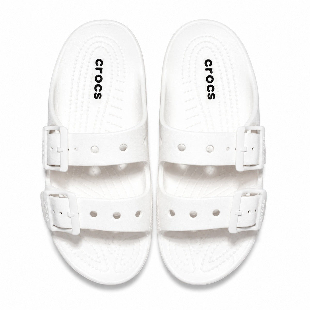 women's Crocs Saturday sandals in white