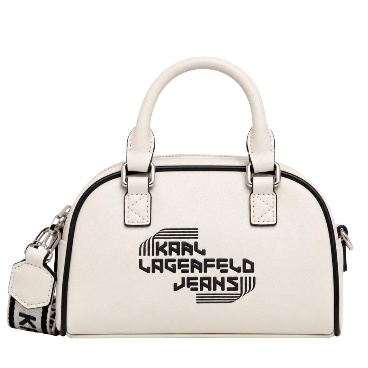 KARL LAGERFELD         Logo-Embellished Satchel Bag