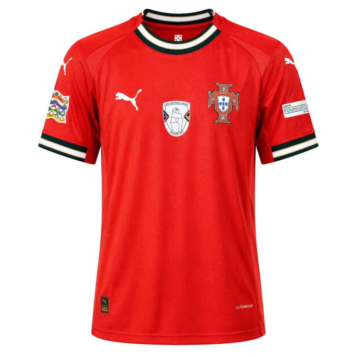 Portugal Official Jersey Red Classic Fit