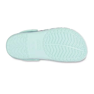 Crocs Bayaband Rainbow Glitter Clog Kids - BLU