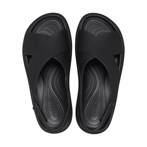 Crocs Brooklyn Luxe Cross Strap - BLK