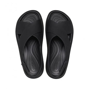 Crocs Brooklyn Luxe X-Strap Women Sandals - BLK