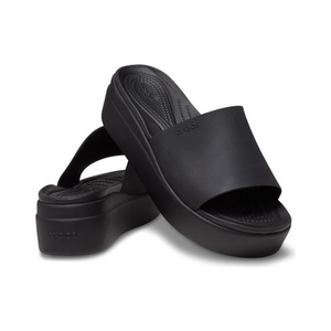 Crocs Brooklyn Platform Slide Slide Sandal - BLK