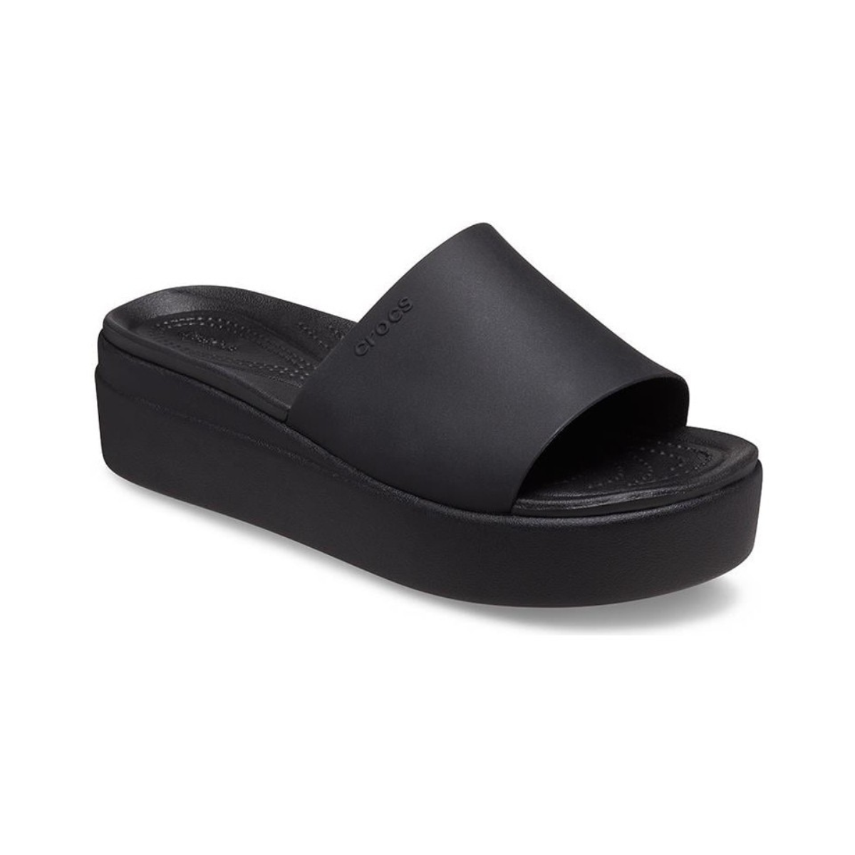 Crocs Brooklyn Platform Slide Slide Sandal - BLK