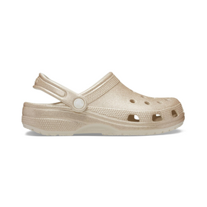 Crocs Classic Glitter Women Clog - GLD - Gold/Beige / 36-37