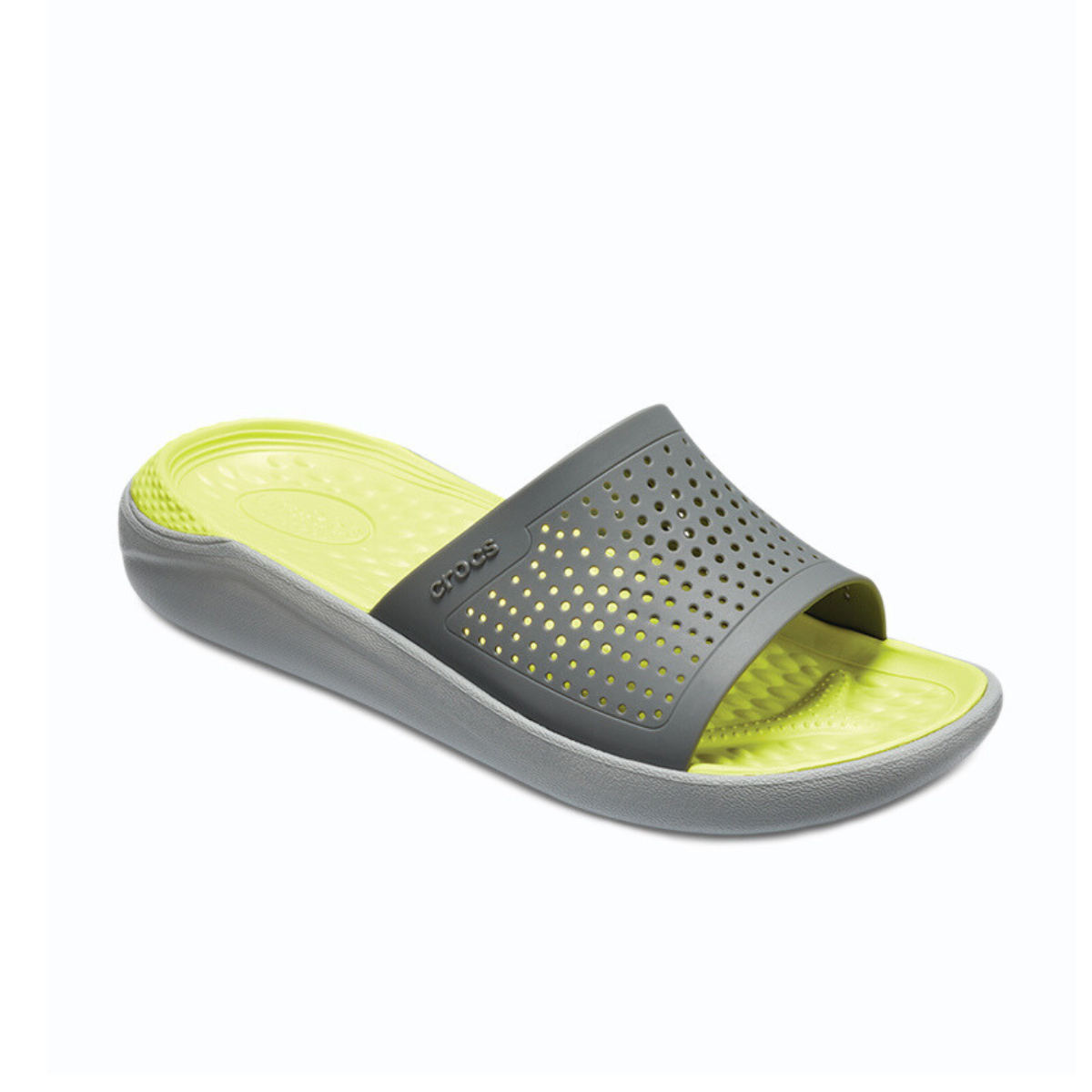 Crocs LiteRide Men Slipper - GRYGRN