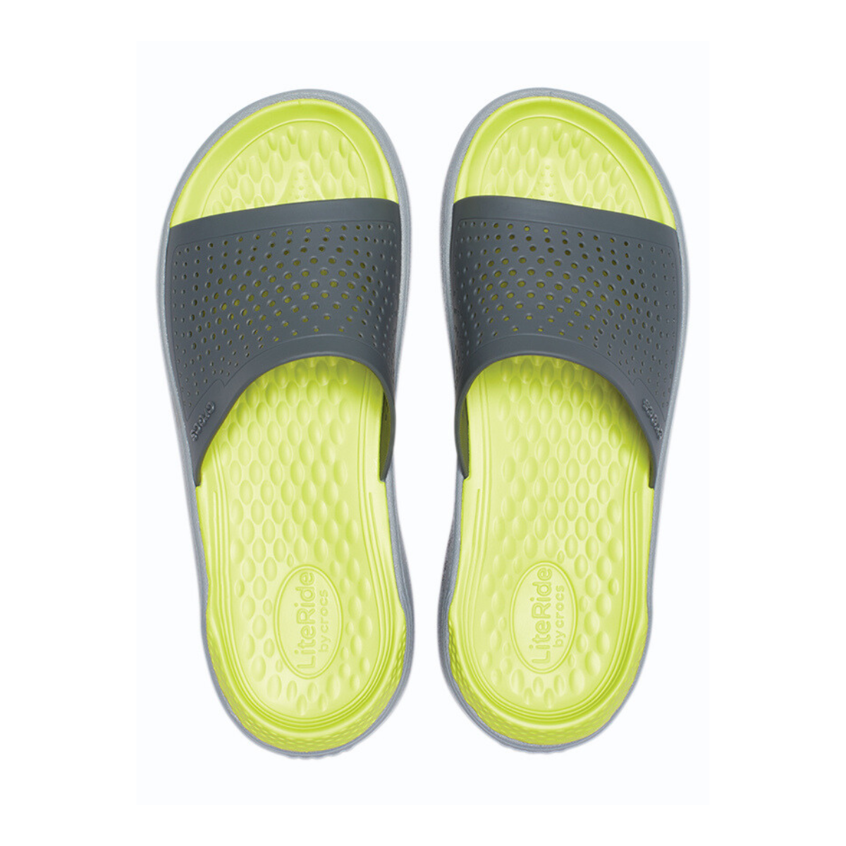 Crocs LiteRide Men Slipper - GRYGRN
