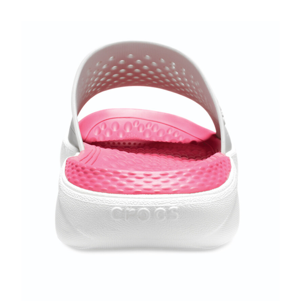 Crocs LiteRide Women Slipper - GRYPNK - Gray/Pink / 38-39