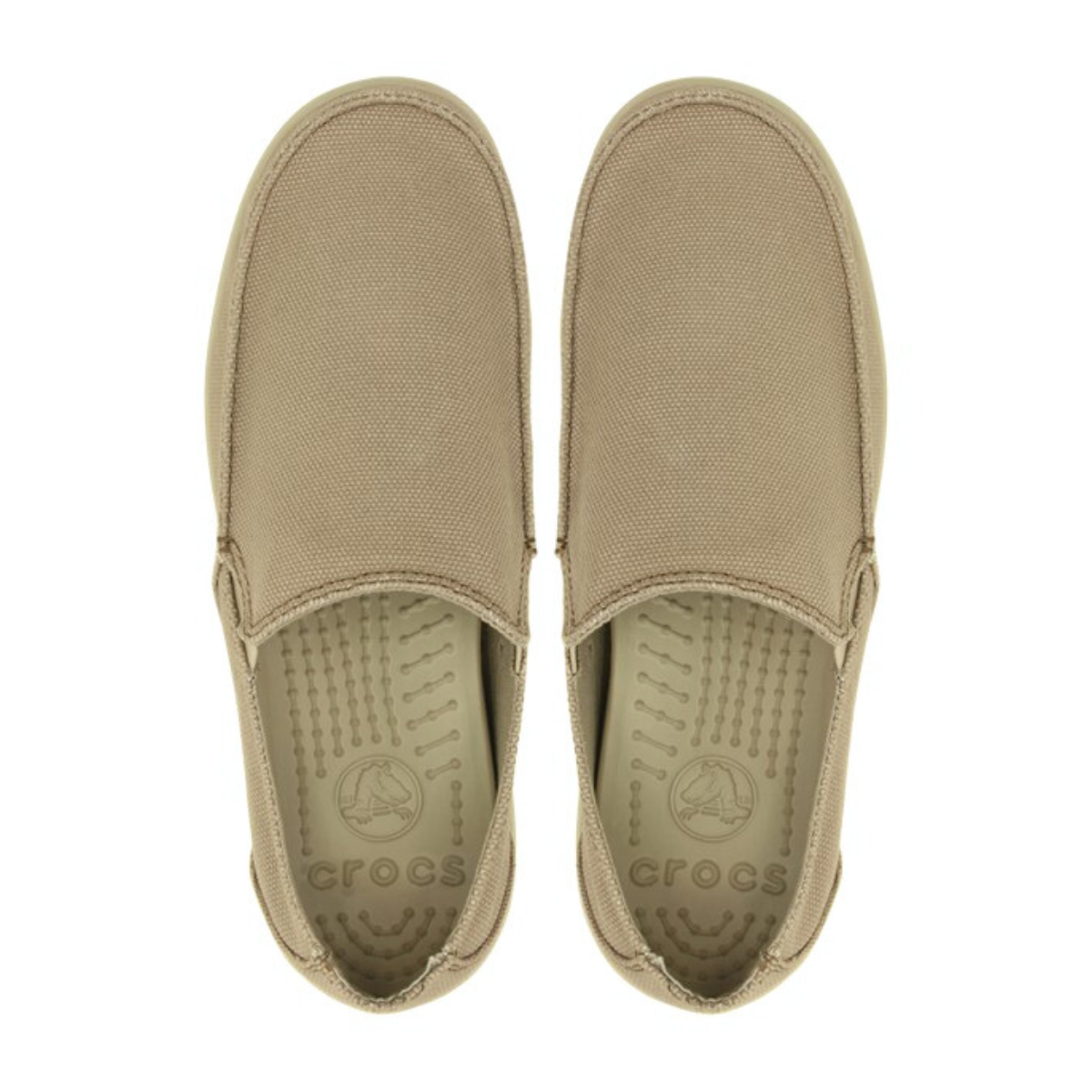 Crocs Santa Cruz Clean Cut Loafers - BEG