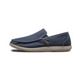 Crocs Santa Cruz Clean Cut Loafers - NVYBRN - Navy/Brown / 41-42