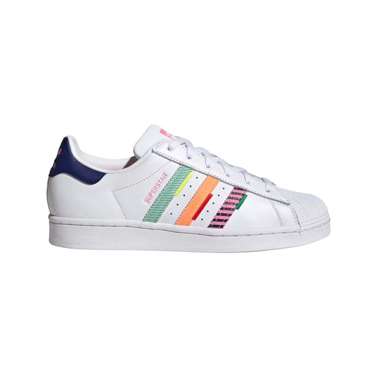 Adidas Super Star Kids  Cloud White / Night Sky / Green