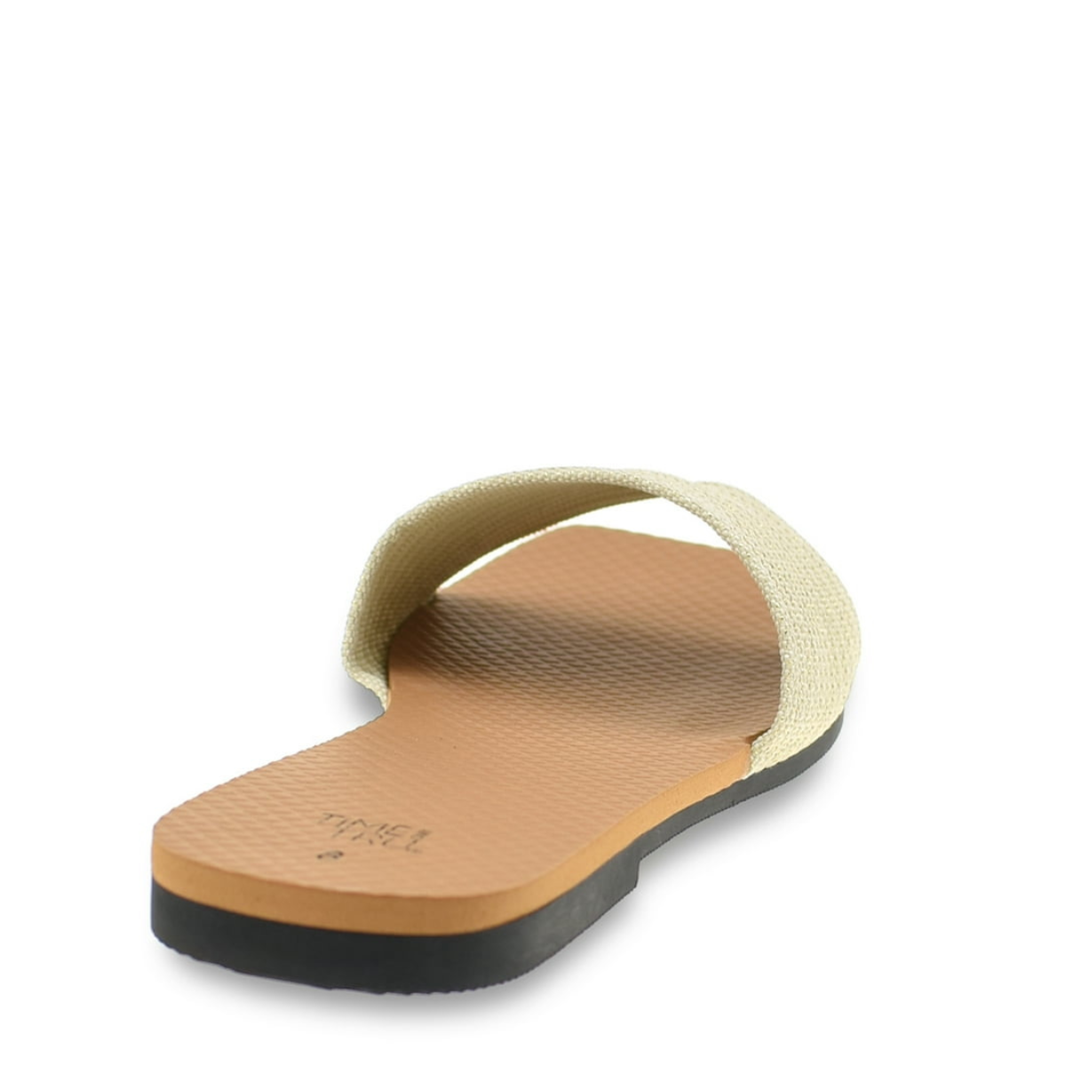 Time and Tru Women's Woven Slide Sandal