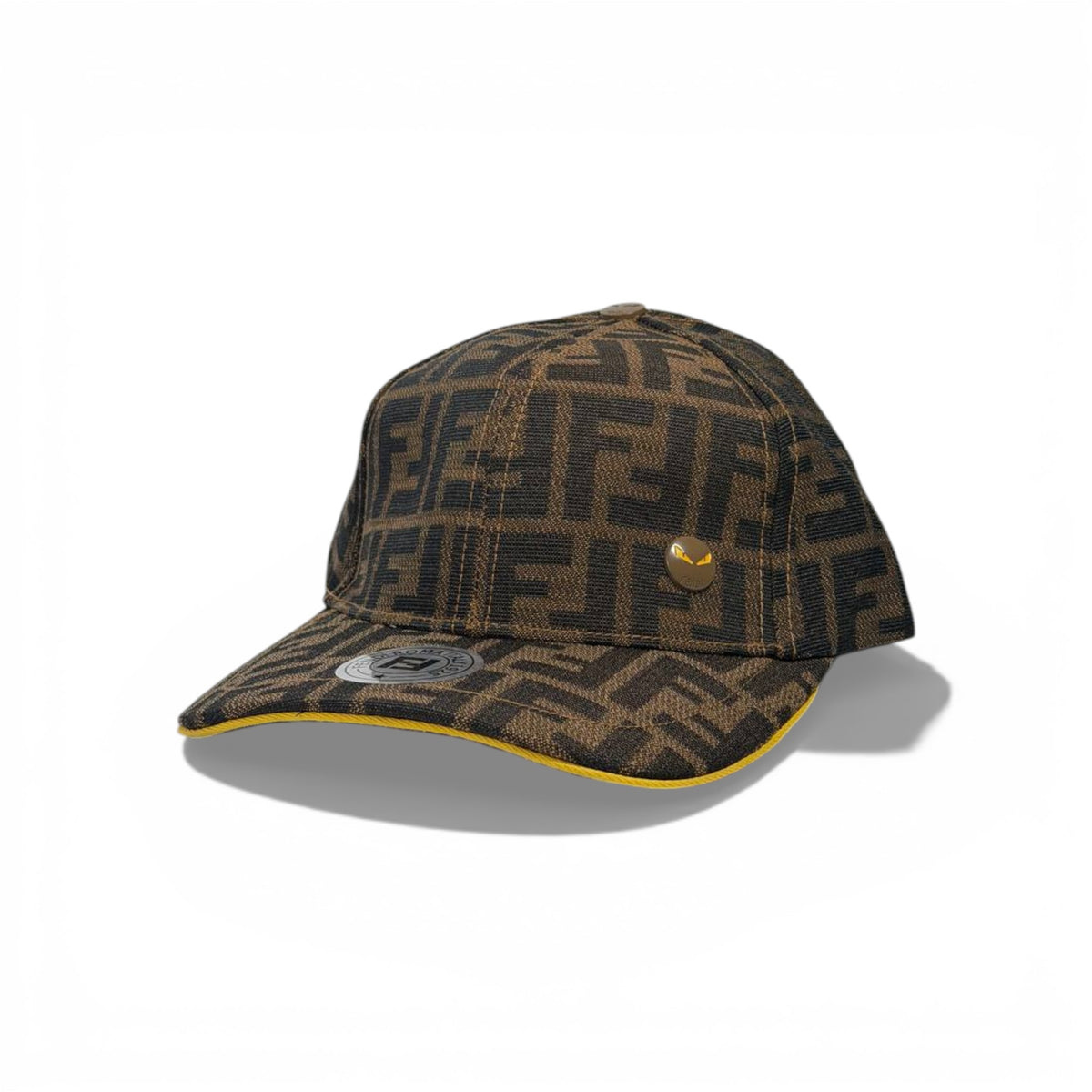 Fendi FF Jacquard Fabric Baseball Cap