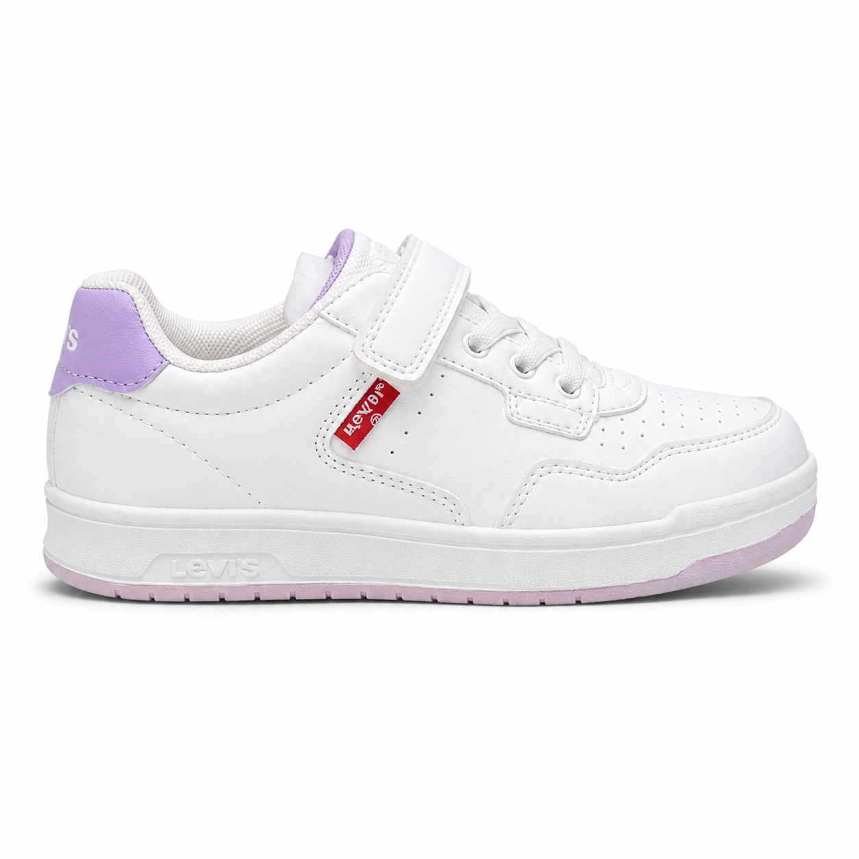 Levi's Kingdom white sneakers for kids
