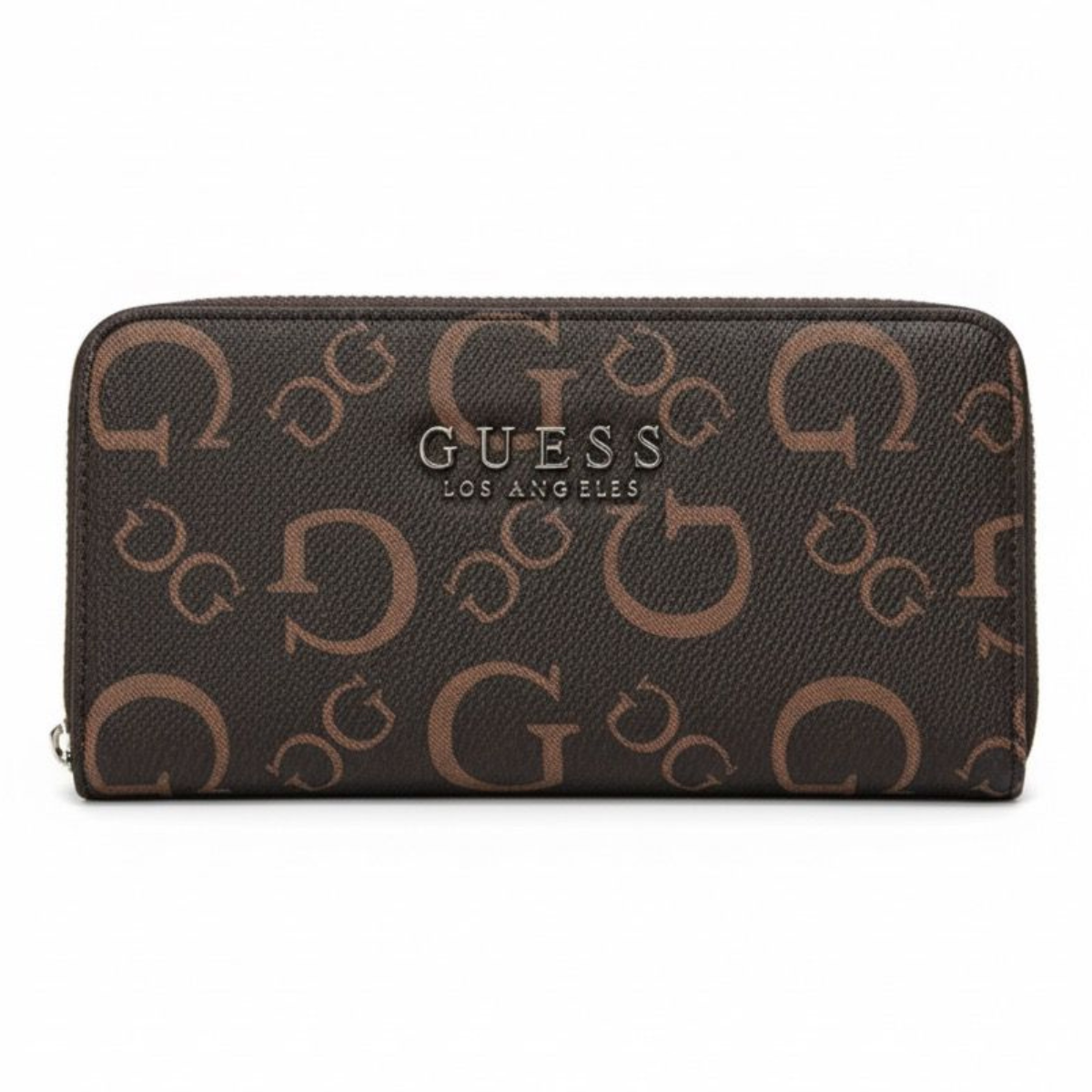 Guess Wallet Woman G Logo Brown