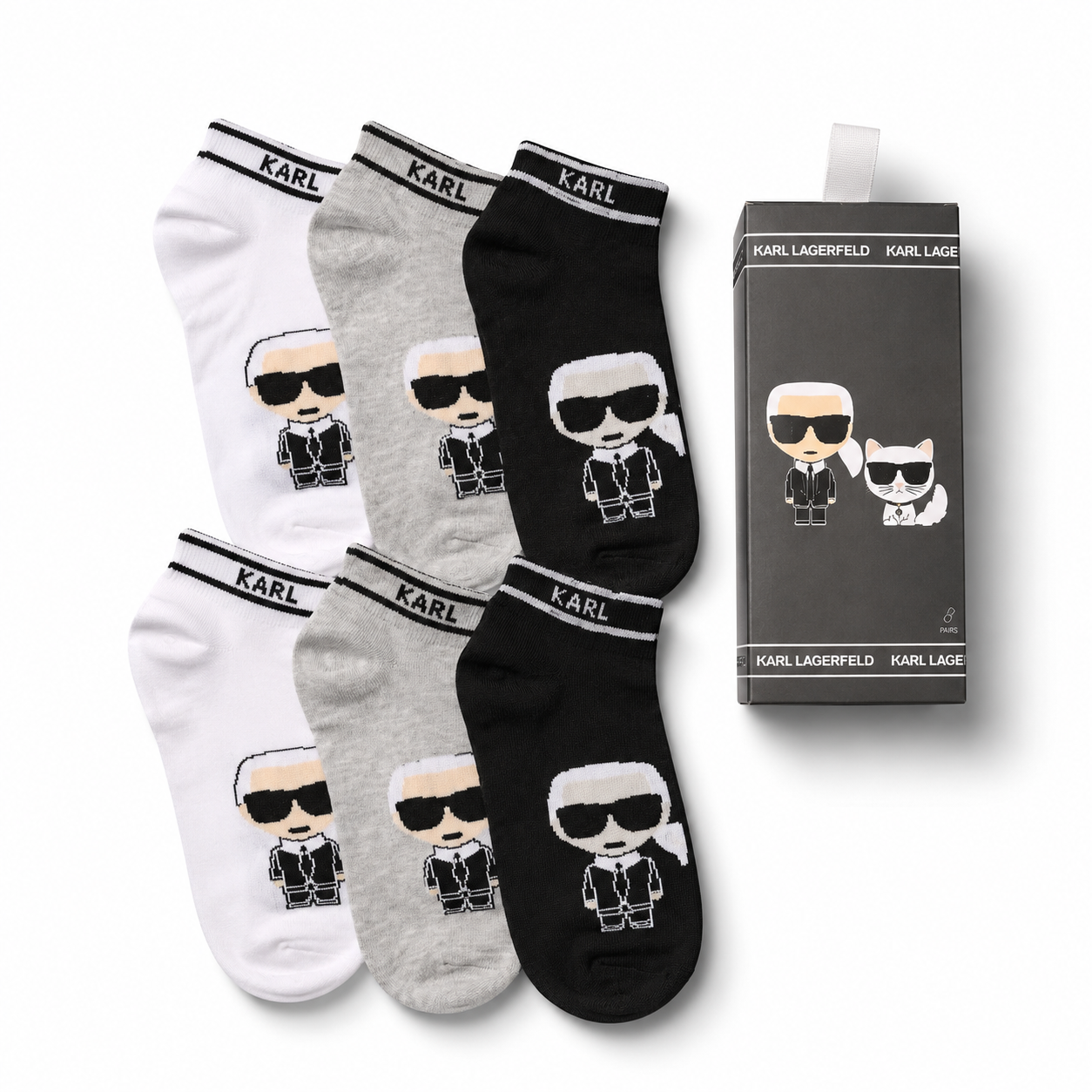 Karl Lagerfeld Socks are a 6-Pack Set
