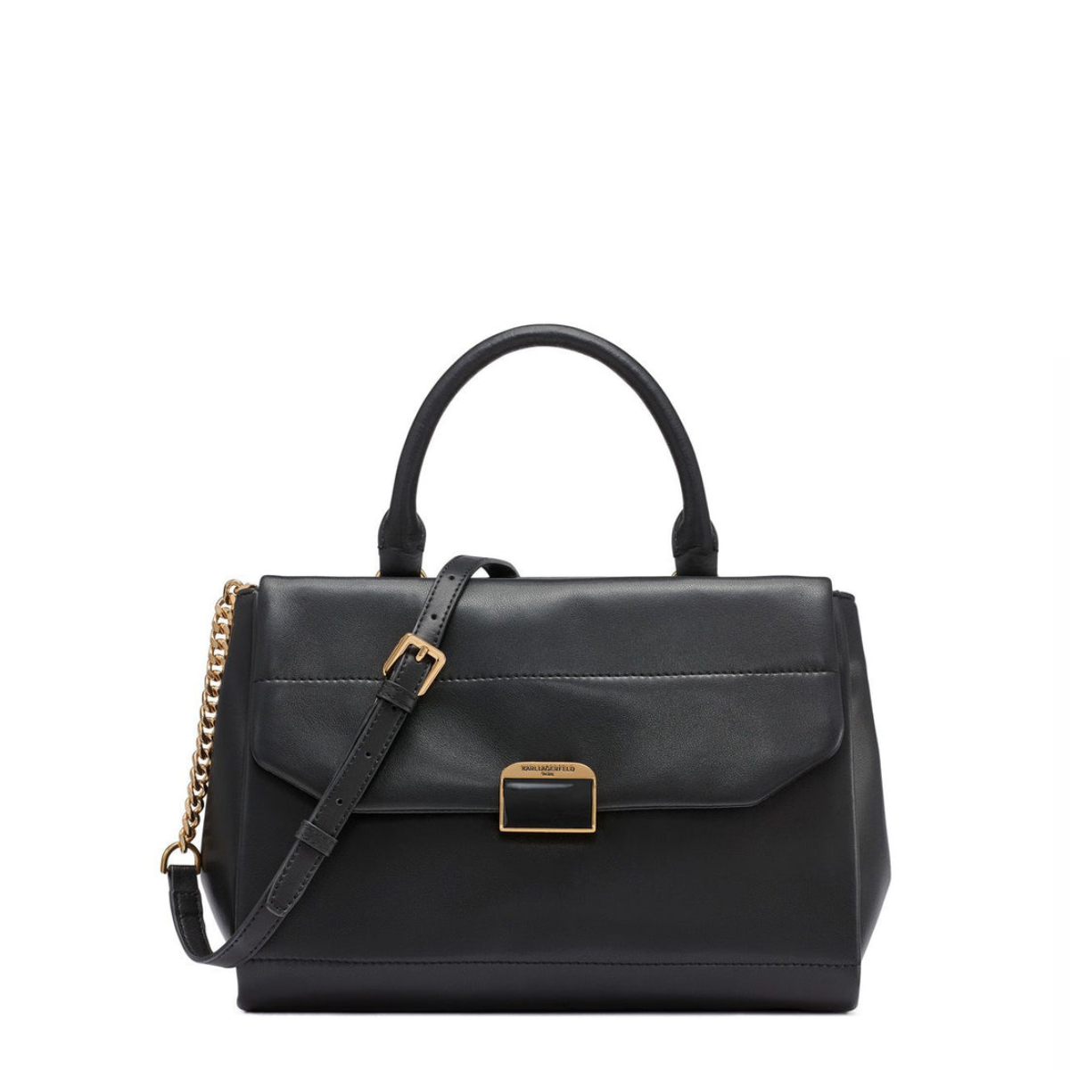 Karl Lagerfeld Paris Liana Large Leather Satchel