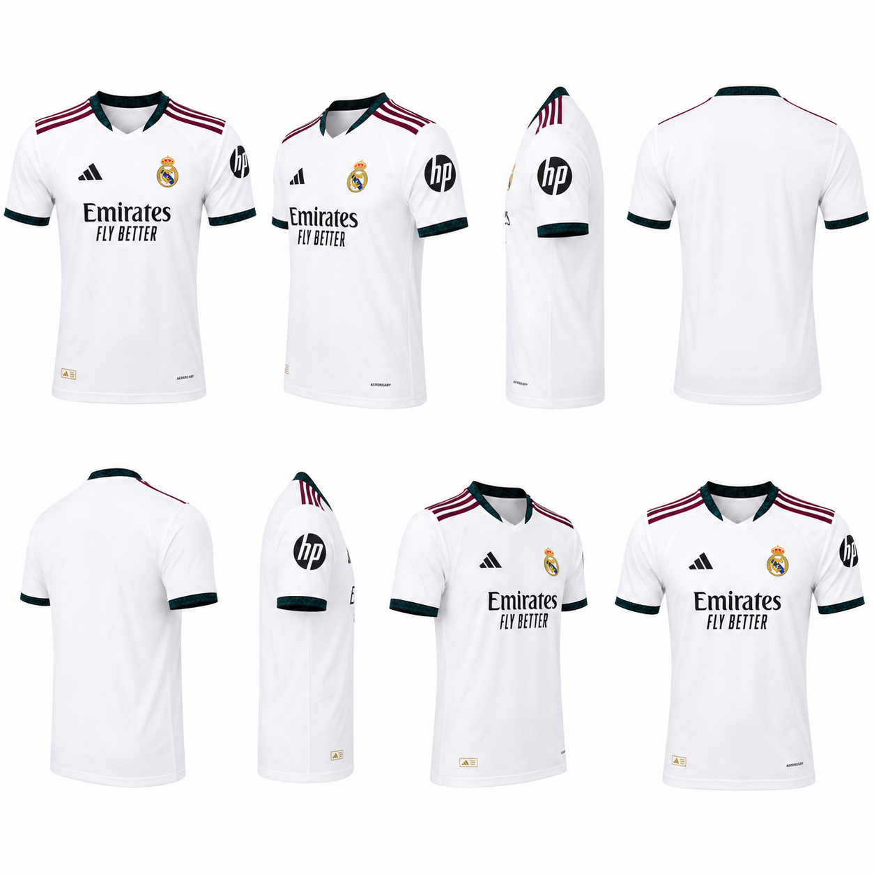 Adidas Real Madrid 2026/27 Home Authentic Jersey